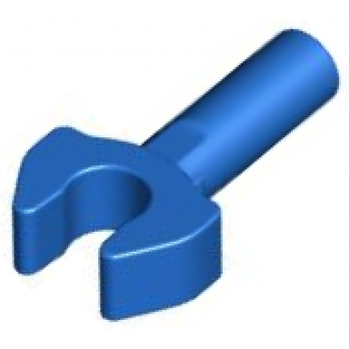 blue bar 1l with clip mechanical claw - cut edges and hole on side