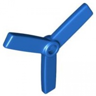 blue duplo propeller rotor 3 blade 5 diameter