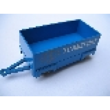 ho scale mercedes box trailer without gray top