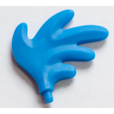 blue minifigure plume feathers bird