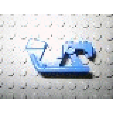 blue motorcycle town body rear - part of x81