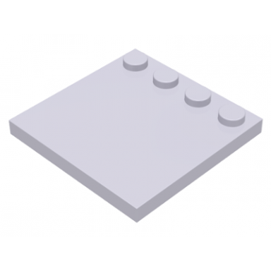 light violet tile modified 4 x 4 with studs on edge