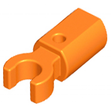orange bar holder with clip