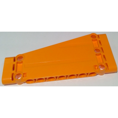 orange technic panel plate 5 x 11 x 1 tapered