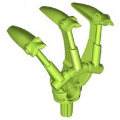 lime bionicle claw with axle