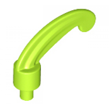 lime minifigure plume feather small