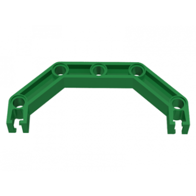 green znap beam 9 5 holes 4 bends half-octagon