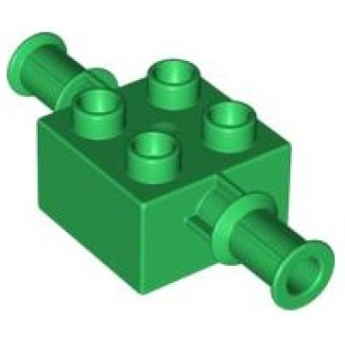 duplo brick 2 x 2 with digger bucket arm holder
