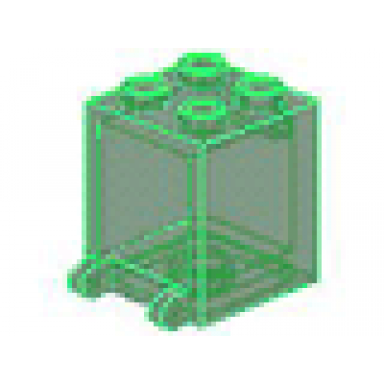 trans-green container box 2 x 2 x 2