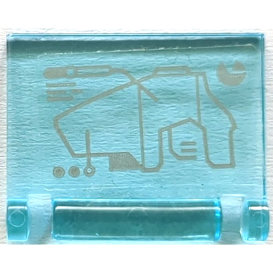 trans-light blue minifigure utensil book cover with infinity gauntlet gorilla fist schematic and pie chart pattern sticker - set 76192