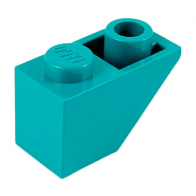 dark turquoise slope inverted 45 2 x 1
