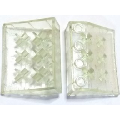 trans-clear minitalia slope 33 3 x 4 with bottom x supports