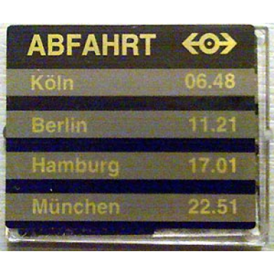 trans-clear glass for window 1 x 4 x 3 with train schedule pattern on both sides stickers - set 2150