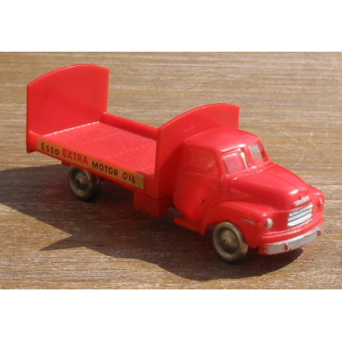 red ho scale bedford esso barrel truck indicators on sides