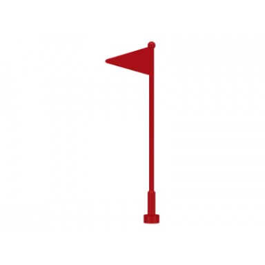 red flag on antenna whip