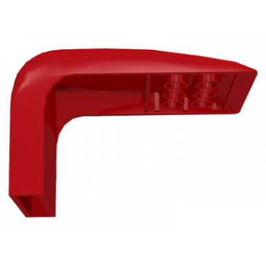 red fabuland car roof fixed curve