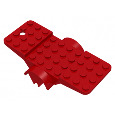 red fabuland airplane base 10 x 4