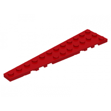 red wedge plate 12 x 3 left