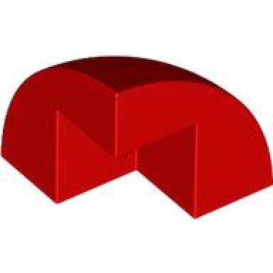 brick round corner 2 x 2 x 1 2 3 dome top