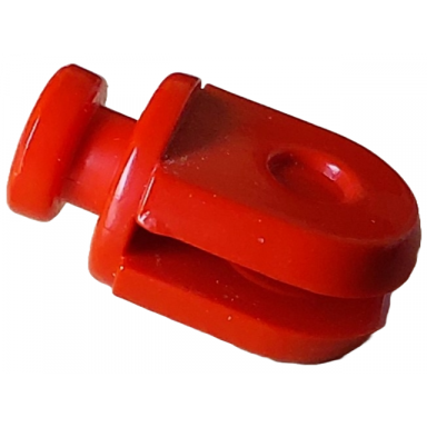 red arm piece with disk and 2 fingers