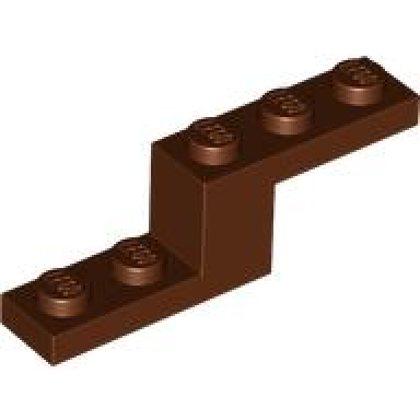 reddish brown bracket 5 x 1 x 1 1 3