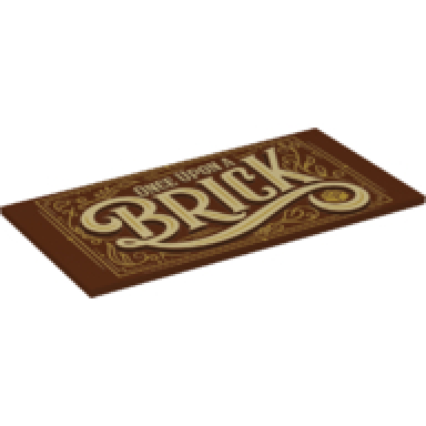 reddish brown tile 8 x 16 with bottom tubes textured surface with once upon a brick pattern