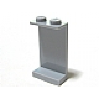 light bluish gray panel 1 x 2 x 3 - solid studs
