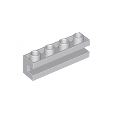 light bluish gray brick modified 1 x 4 with channel