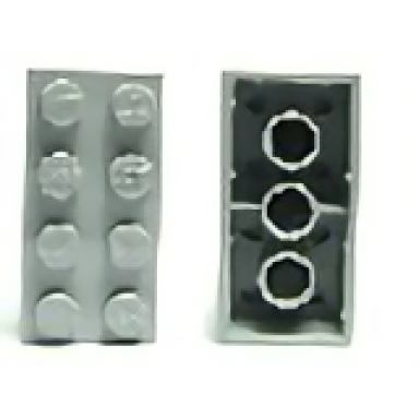light bluish gray magnet brick 2 x 4