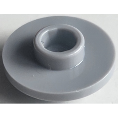 light bluish gray minifigure utensil tea saucer with hollow stud