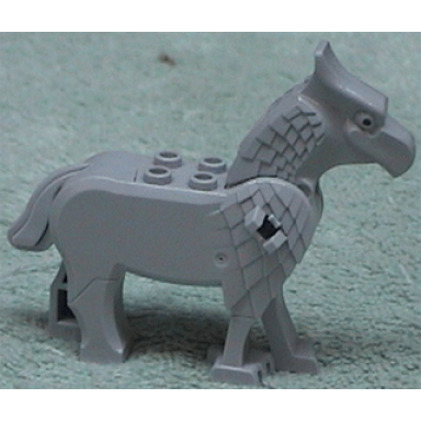 light bluish gray hippogriff body hp buckbeak