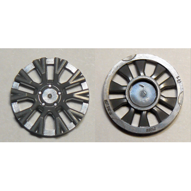 dark bluish gray wheel cover 10 spoke y shape - for wheel 18976