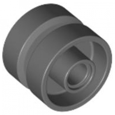 dark bluish gray wheel 18mm d x 14mm