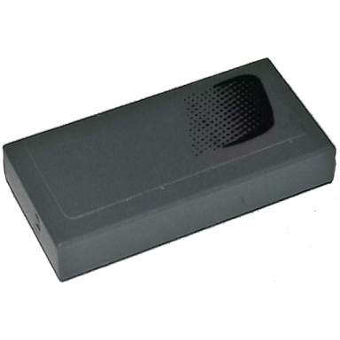 dark bluish gray tile 1 x 2 with air intake on dark bluish gray background pattern sticker - set 75877