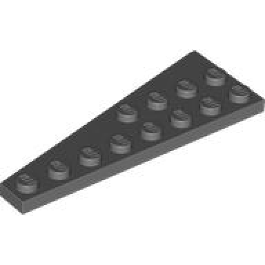 dark bluish gray wedge plate 8 x 3 right