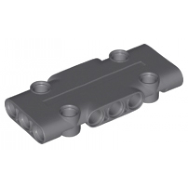 dark bluish gray technic panel plate 3 x 7 x 1