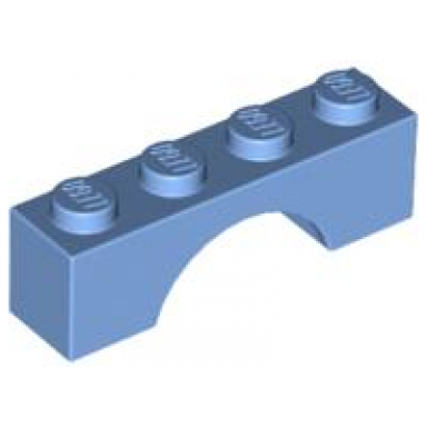 medium blue arch 1 x 4