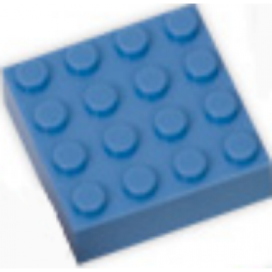 medium blue magnet brick modified 4 x 4 sealed base