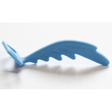 medium blue minifigure costume tail bird feathers