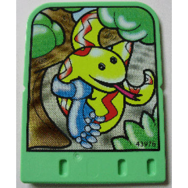 story builder jungle jam card with snake with scarf pattern