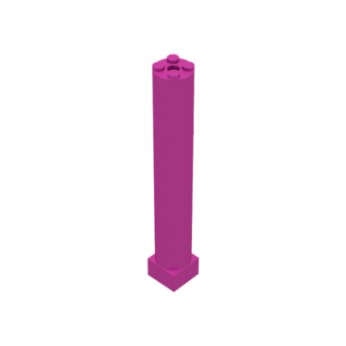dark pink support 2 x 2 x 11 solid pillar