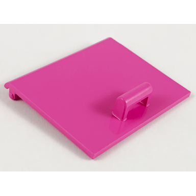 dark pink container cupboard 4 x 4 x 4 door