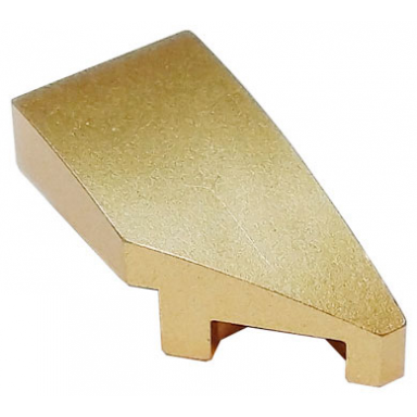 metallic gold wedge 2 x 1 x 2 3 right
