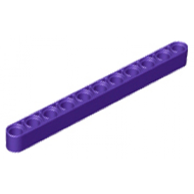 dark purple technic liftarm thick 1 x 11