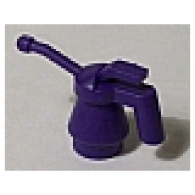 dark purple minifigure utensil tool oil can - smooth handle