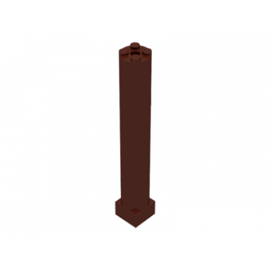 brown support 2 x 2 x 11 solid pillar