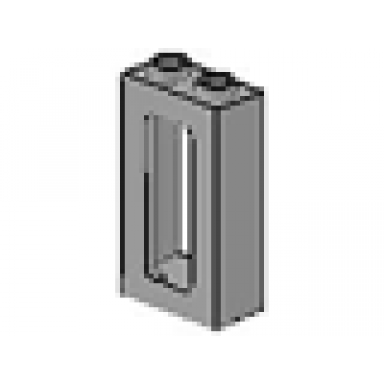 light gray window 1 x 2 x 3 train