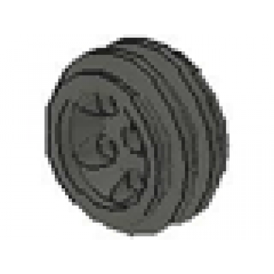 dark gray wheel 30.4 x 14 vr
