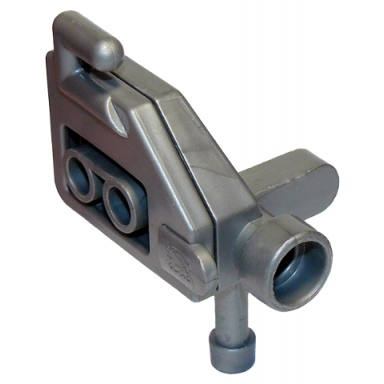 flat silver duplo utensil video camera