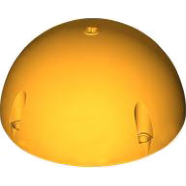 cylinder hemisphere 11 x 11 axle hole in center and 4 pin holes
